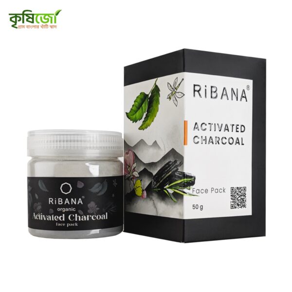RIBANA ACTIVATED CHARCOAL FACE PACK